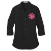 Women's 3/4 Sleeve Carefree Poplin Shirt Thumbnail